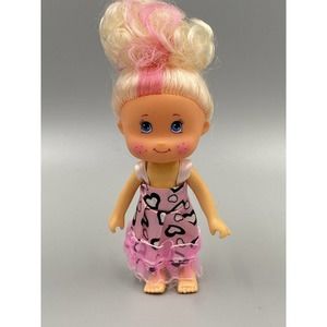 Mini Fashion Dolls 5” Greenbrier Blonde & Pink Hair Blue Eyes